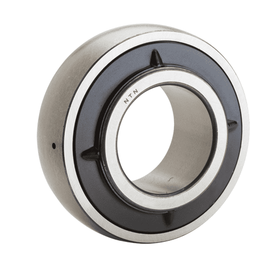 UK207D1 NTN Ball Insert Bearing- 35 mm ID x 72 mm OD x 29 mm W, Adapter Mounted