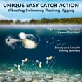 thumbnail image 3 of TRUSCEND Vibespinner Lures with BKK Hooks – Easy Catch: 4 Actions (Vibrate/Swim/Flash/Jig) for More Bites, Longer Cast Search Bait – Jigs for Bass, Crappie, Trout– Ideal for Family Fishing, 3 of 8