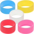 thumbnail image 5 of 5PCS Tennis Racket Grip Bands Absorbent Sweatbands in Assorted Colors for Firm Handle Control, 5 of 5