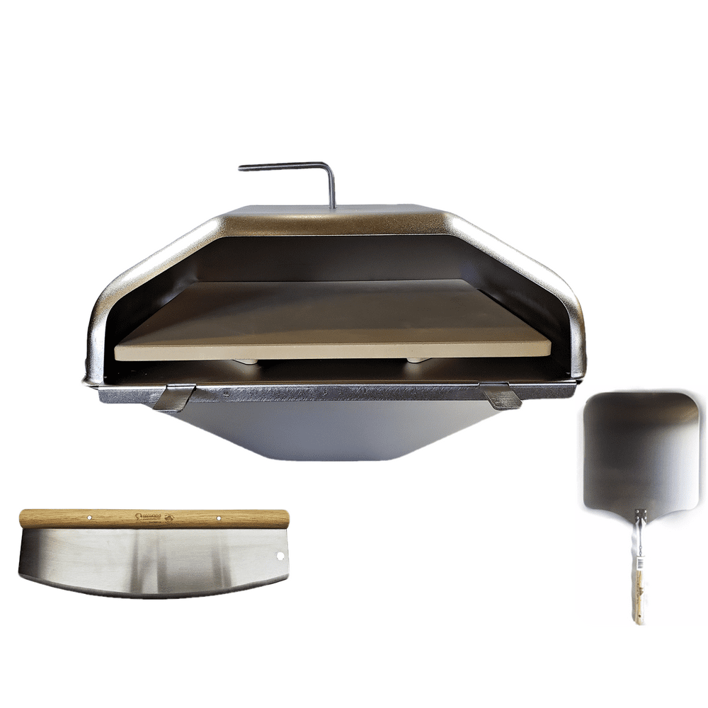 Green Mountain Grill Pizza Oven Attachment Ultimate Combo Includes Peel