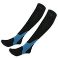 thumbnail image 2 of Cycling Stockings, Compression Stockings Circulation Improvement  For Running Dark Green X Pattern M, 2 of 8