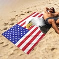 thumbnail image 4 of Mochila Toalla de Playa Suave y Absorbente – Toalla de Viaje Multiusos para Piscina, Natación, Gimnasio, Picnic y Camping., 4 of 6