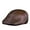 Brown with ear, variant on Men's Outdoor Leather Hat Winter Berets Male Warm Ear Protection Cap 100% Genuine Leather Dad Hat Leisure Bone ,Fashion Design
