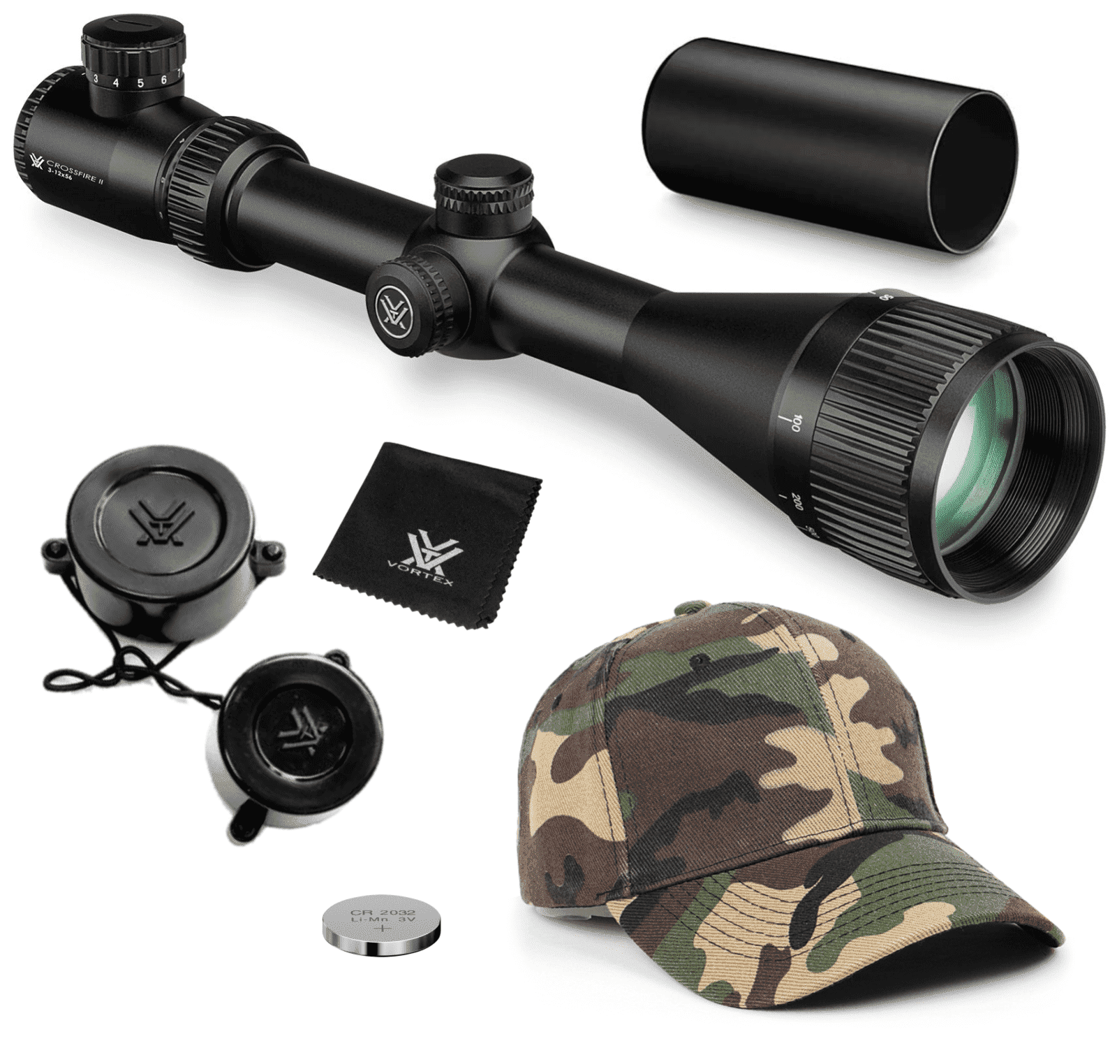 Vortex Riflescope Crossfire II 3-9X40 with Dead-Hold BDC