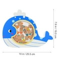 thumbnail image 3 of 20Pcs Blue Whale Shape Keepsake Boxes for Teeth and Lanugo Storage 9.9X7.7X1.5In, 3 of 8