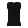 thumbnail image 5 of BXINGOHAI Mens Sleeveless Tank Tops Workout Athletic Muscle Shirt Casual Summer Beach T Shirts Today Black,XXL, 5 of 7