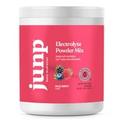 JUNP Hydration Electrolyte Powder, Electrolytes Drink Mix, Hydration Mix, Sugar Free, Gluten Free, 0 Calories, 0 Carbs, Keto Friendly, Kosher, 90 Servings. (Wild Berry)