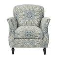 thumbnail image 3 of Escher Accent Chair Blue Multi/Brown See below, 3 of 4