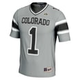 thumbnail image 2 of Youth GameDay Greats #1 Gray Colorado Buffaloes Endzone Football Jersey, 2 of 4