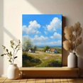 thumbnail image 6 of Scenic Landscape Canvas Print, Wall Art for Living Room Bedroom Farmhouse Countryside Home Decor, 6 of 8