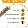 thumbnail image 5 of 7X Brass Wire Tube Brushes Bottle Brush Set Wire Pipe Cleaner Brush Cleaning, 5 of 6