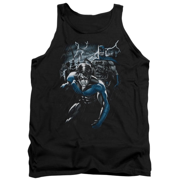 Batman Dynamic Duo Adult Tank Top Black