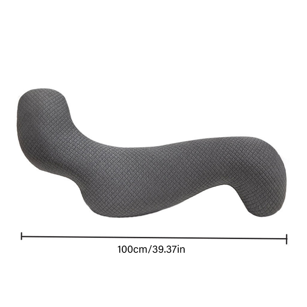Hypoallergenics Body Pillow 80cm Length Ergonomic For Adults Children Washable Fabric Covers Case