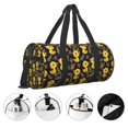 thumbnail image 3 of Fotbe Ducks Bolsa Deportiva de Lona Plegable con Estampado, Bolsa de Gimnasio con Bolsillo Seco/Húmedo, Bolsa de Viaje Ultraligera de Gran Capacidad, 3 of 6