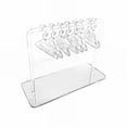 thumbnail image 1 of Jewelry Organizer Stand Hanging Personalized Earring Rack Acrylic Hanger Earring Storage Display Rack,Clear Storage Case, 1 of 6