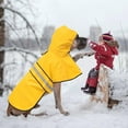 thumbnail image 4 of Waterproof Reflective Dog Raincoat - Adjustable Hooded Slicker Poncho Pet Rain Coat, Lightweight Dog Rain Jacket for Small to X- Large Dogs and Puppies, 4 of 6