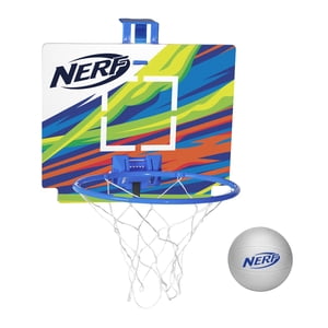 Franklin Sports NERF Mini Over the Door Basketball Hoop