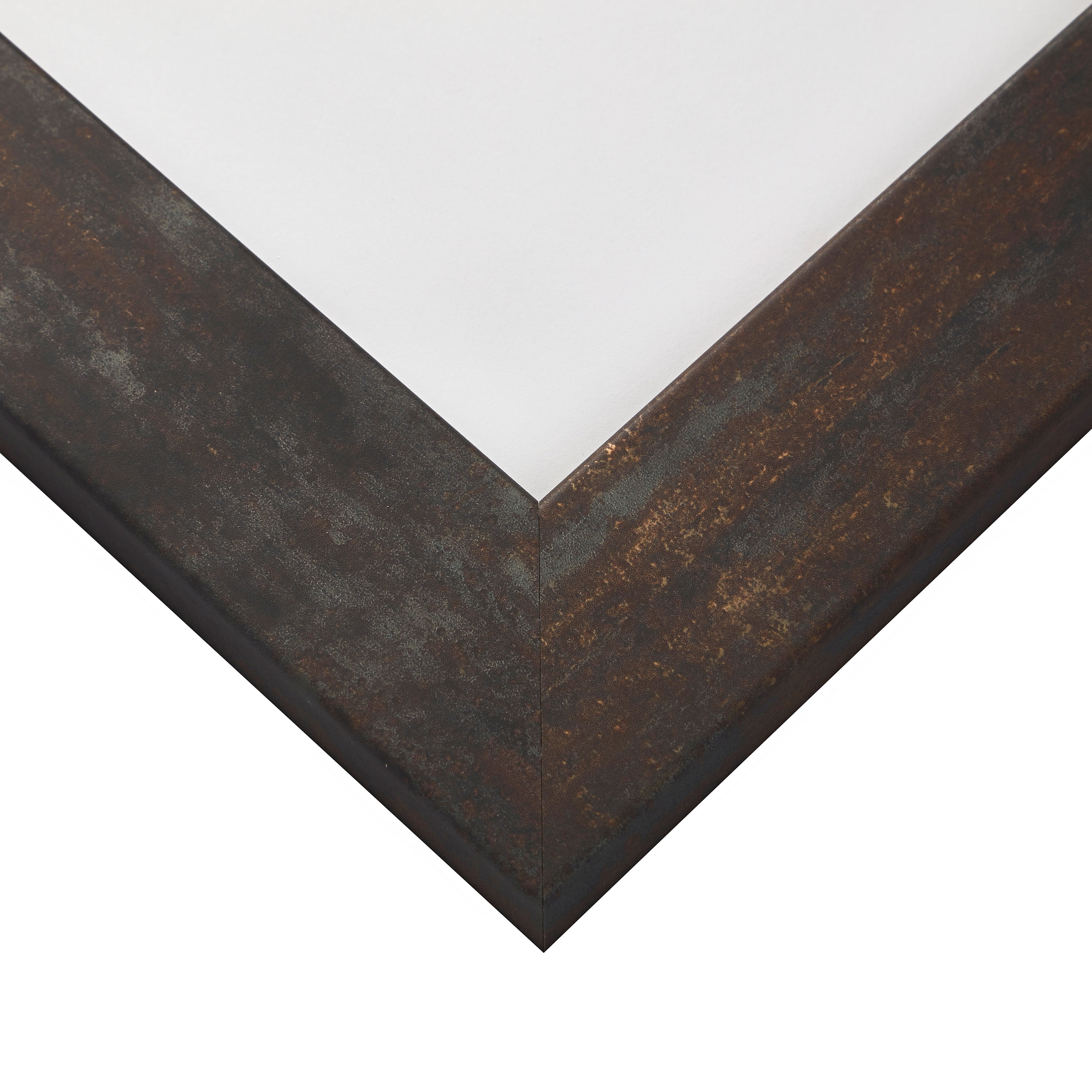 Craig Frames Bauhaus 200, 18x24 inch Picture Frame, Weathered Steel