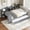 Gray, variant on Harper & Bright Designs Twin Size Daybed with Desk, Trundle and Shelves, Wood Captains Bed with Upholstered Headboard, Charging Station and Side Bookcase, Gray