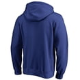 thumbnail image 3 of Men's Royal New York Mets Splatter Logo Pullover Hoodie, 3 of 3