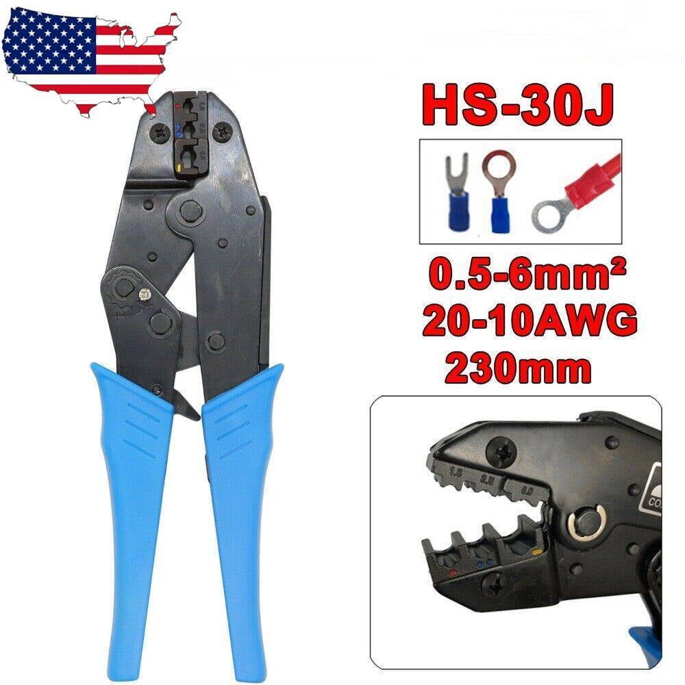 HS-30J 0.5-6mm Assorted Insulated Wire Crimping Plier Terminal Crimp Pliers Tool