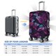 thumbnail image 4 of Balery Purple Butterfly Funda de equipaje, fundas para maletas, elástica, lavable, protector de maletas, compatible con maletas de 18 a 32 pulgadas-Large, 4 of 7
