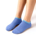 thumbnail image 2 of Gsakboxl Under $5 Socks for Women 1 Pair Women Cotton Low Cut No Show Socks, Casual Lightweight Invisible Non-Slip Ankle Socks for Daily Use, 2 of 4