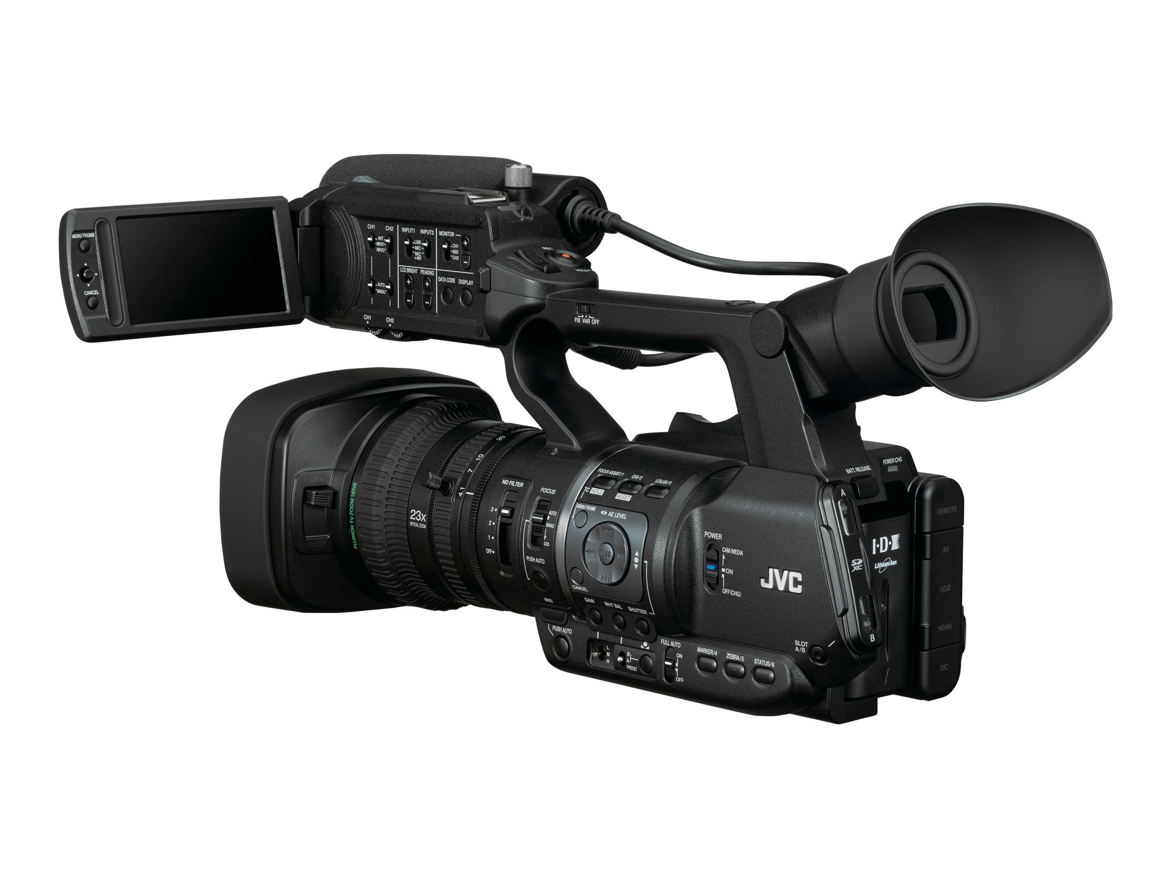 JVC ProHD GY-HM600E - Camcorder - 1080p - 2.2 MP - 23x