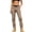Khaki #58, variant on Women's Flex Stretch Cargo Work Pants Straight Leg Quick Dry Tactical Pants with Pockets Comfy for Outdoor & Hiking XL