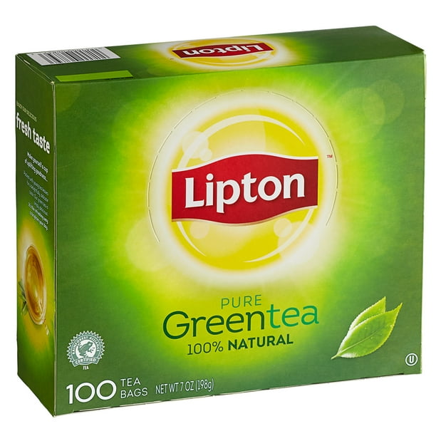 Lipton Classic Green Tea Bags - 100/Box - Walmart.ca