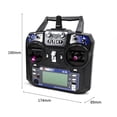 thumbnail image 2 of Flysky -i6 AFHDS 2A 2,4 GHz Système 6 Ch pour Hélicoptère Planeur RC avec Récepteur -iA6B 6 Ch Sortie PPM avec Port iBus, 2 of 7