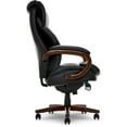 thumbnail image 4 of Scranton & Co Upholstered Modern Faux Leather Executive Office Chair in Black, 4 of 14