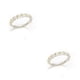 thumbnail image 2 of Anillos de flores Qarigey estilo Vintage compromiso de boda apertura ajustable Anillo de Metal Floral a la moda 2Conjunto, 2 of 6