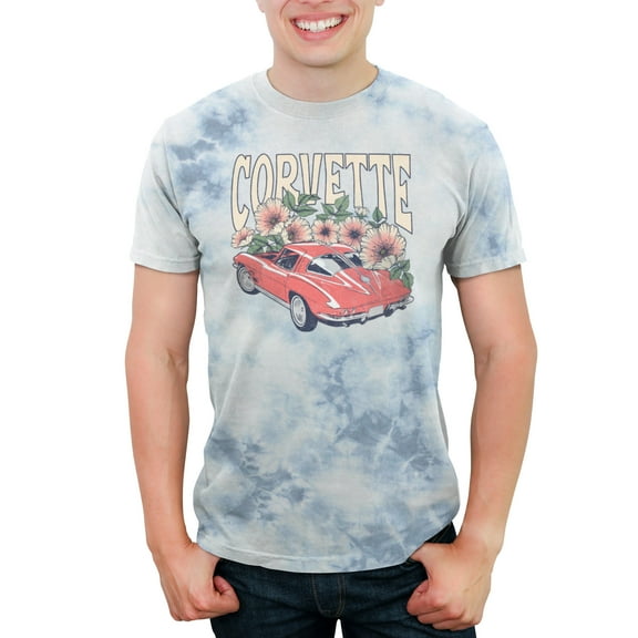 Men's General Motors Floral Corvette Graphic T-Shirt