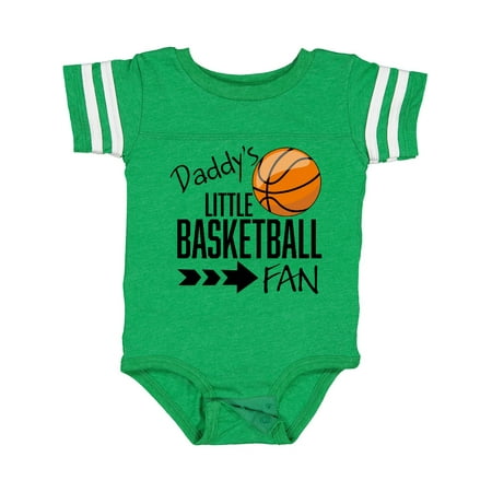 

Inktastic Daddy s Little Basketball Fan Gift Baby Boy or Baby Girl Bodysuit