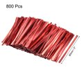 thumbnail image 2 of Unique Bargains 3" Metallic Twist Ties for Bags Red 800pcs, 2 of 4