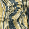thumbnail image 7 of Ambesonne Geometric Valance & Curtain, Retro Vertical Lines, 55"x45", Dark Blue Grey Yellow, 7 of 7