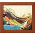 thumbnail image 2 of Mount Desert Isle, Abstract Framed Art Print Wall Art by Amanda Hawkins, 2 of 6