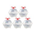 thumbnail image 1 of 5 moldes redondos para cubitos de hielo, para hacer whisky, para hacer hielo, para bar, utensilios de cocina (rojo) Tmvgtek Libre de BPA, 1 of 5