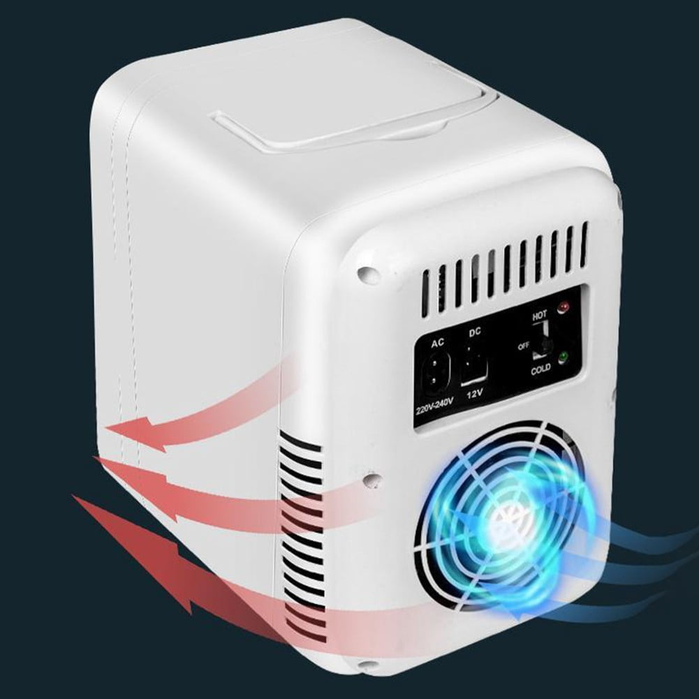 Home Car Refrigerator Makeup Mirror Car 4L Refrigerator Refrigerated Cosmetics