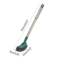 thumbnail image 5 of ✪ Bathroom Toilet Bowl Brush with Long Handle Wall Hanging Curved Cleaner Scrubber, 5 of 14