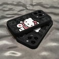 thumbnail image 5 of Sanrio-funda de teléfono de Hello Kitty para Iphone, 15, 14, 13, 11, 12 Pro Max Plus, X, XR, XS, 7, 8 Plus, Y2k, regalo transparente de silicona anticaída, 5 of 5