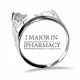 thumbnail image 1 of Quote yo grandes en farmacia Anillo de compromiso de boda de amor ajustable Unbranded  M, 1 of 3