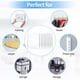 thumbnail image 4 of Matsuzay Kit nanoadhesivo de burbujas de 30 piezas, inodoro, impermeable, fácil instalación, amplia aplicación DIY Juegos de accesorios de baño 10 piezas, 4 of 6