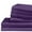 Plum, variant on 1000 Thread Count, 100% Giza Egyptian Cotton - 6 PC Sheet Set - Twin Extra Long, Dark Grey, 24" Deep Pocket