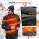 thumbnail image 5 of Chaleco Calefactable Bopoid para Hombre Ligero con Control por APP, 5 of 6