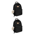 thumbnail image 4 of relayinert Fabric Shoulder Bag Reliable Partner For Everyday Adventures Multi-functional black 32*12*42cm 2Set, 4 of 6