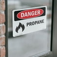 thumbnail image 4 of Propane OSHA Danger Vinyl Decal Label 18 Inch x 12 Inch - 10 Pack, 4 of 6