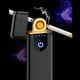 thumbnail image 5 of Encendedor de cigarrillos recargable por USB con pantalla táctil y encendido por ambos lados, 5 of 15