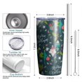 thumbnail image 6 of Christmas 20oz Stainless Steel Mobile Tumbler – Vacuum Insulated Coffee Mug with Lid, Spill-Proof Travel Cup for Hot & Cold Drinks, 6 of 7
